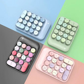 2,4 G belaidė skaitmeninė klaviatūra nešiojamam kompiuteriui Macbook Kompiuteris Mini 18 klavišų skaitmeninių numerių klaviatūra Plonas skaitmuo, skirtas biurui