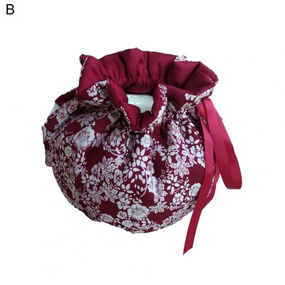 Kūrybingas gėlių raštas arbatinuko dangtelis Medvilninis arbatinuko laikiklis, arbatinukas, izoliacinis dangtelis