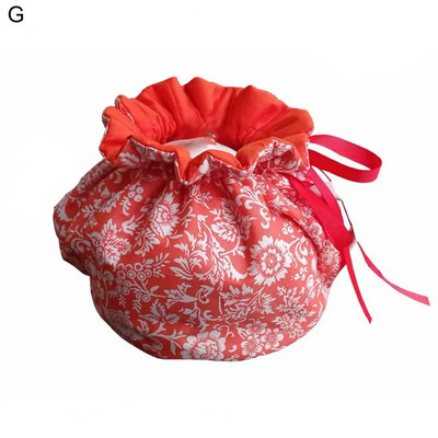 Kūrybingas gėlių raštas arbatinuko dangtelis Medvilninis arbatinuko laikiklis, arbatinukas, izoliacinis dangtelis