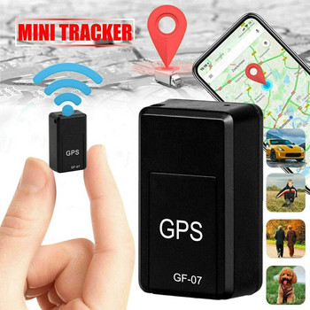 Anti Theft Car Tracker GF-07 GPS Tracker Magnetic Children Anti-lost Locator Καθημερινό αδιάβροχο Car Kids GSM GPRS Automobile Parts