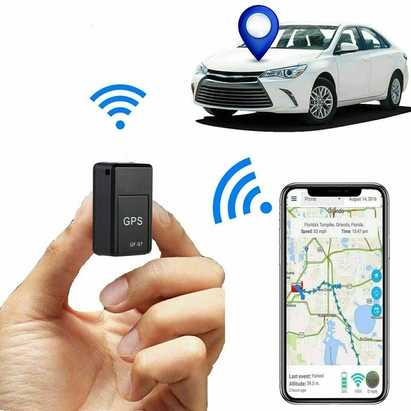 Automobilių stebėjimo priemonė nuo vagysčių GF-07 GPS sekimo priemonė, magnetinė vaikams, apsauganti nuo pametimo, kasdienis vandeniui atsparus automobilių vaikams GSM GPRS automobilių dalys