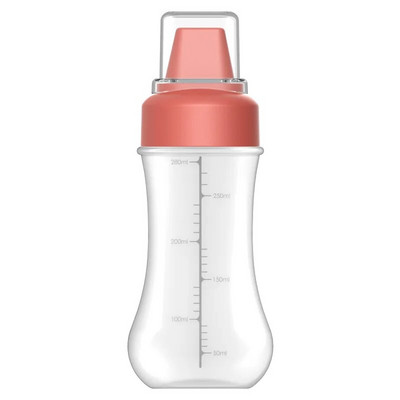 350 ml padažo išspaudžiamas pagardų butelis su 5 skylučių purkštukais plastikinis kečupas garstyčių padažai alyvuogių aliejaus buteliai Virtuvės priedai