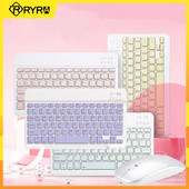 Combo tastatură și mouse fără fir Bluetooth RYRA pentru iPad Xiaomi Samsung Huawei Tabletă Android IOS Windows
