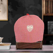 Arbatinuko izoliacinis dangtelis nėrimo adatos gležnos apsauginės termostato šildytuvo laikiklis, atspausdintas jaukiai izoliuotai virduliui, medvilnei