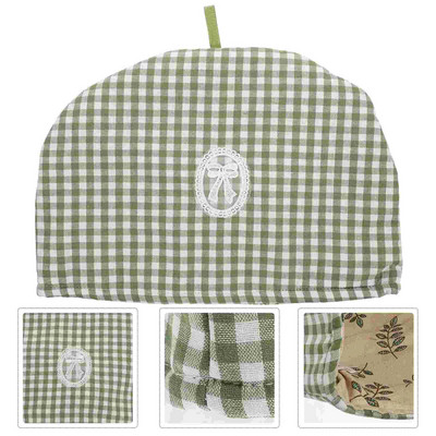 Arbatinuko izoliacinis dangtelis nėrimo adatos gležnos apsauginės termostato šildytuvo laikiklis, atspausdintas jaukiai izoliuotai virduliui, medvilnei