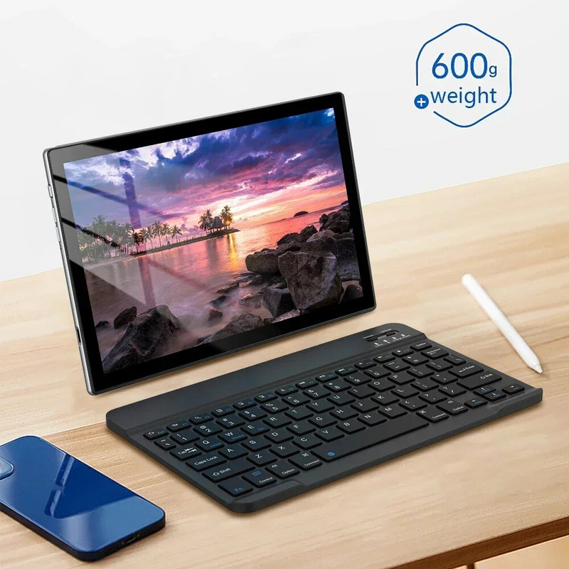 Mini tastatură Bluetooth fără fir rusă tastatură tabletă spaniolă tastatură reîncărcabilă pentru tabletă ipad telefon mobil laptop