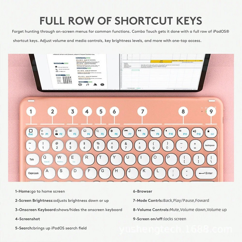 Pārnēsājama uzlādes planšetdatora bezvadu tastatūra iPad ierīcēm Samsung Xiaomi Huawei Teclado Bluetooth tastatūras un pele IOS Android ierīcēm