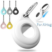 Silikonska torbica za Apple Airtag Locator Tracking Zaštitna maska Anti-lost Locator Device Case Prijenosni privjesak za ključeve za Apple AirTag