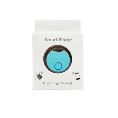 Pet Children GPS 4.0 Tracker Round Smart Anti-Lost DeviceKey Piniginės sekimo išėjimo priminimas Išmaniosios padėties nustatymo IFindU programa