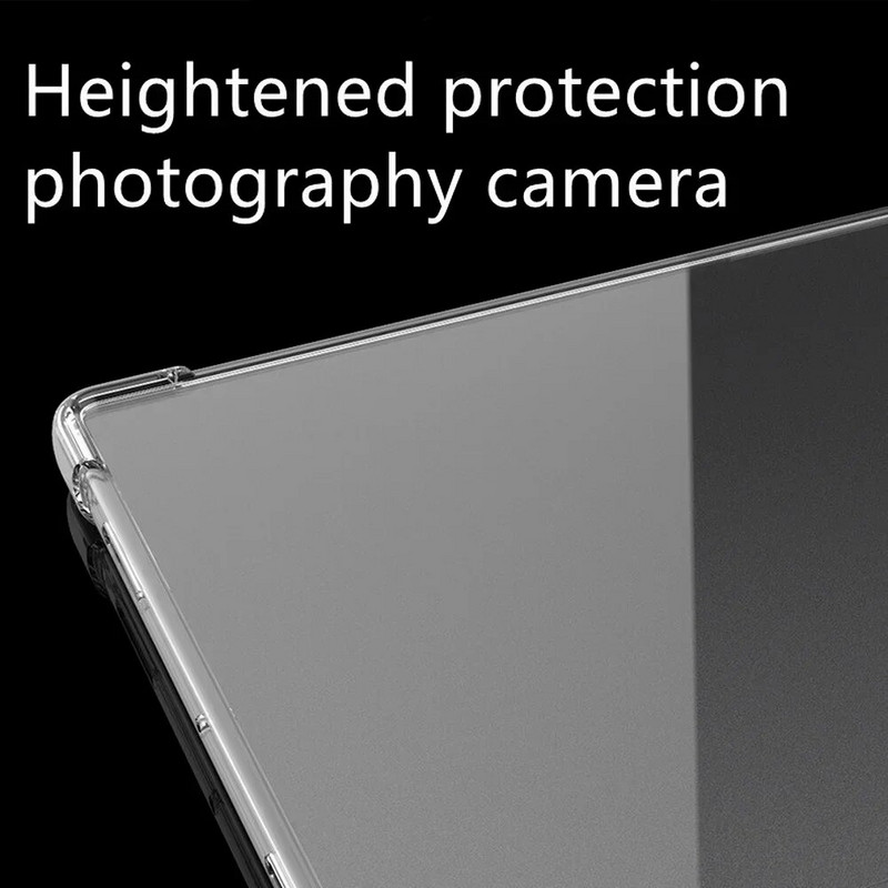 Skirtas Samsung Galaxy Tab A8 10.5 2021 SM-X200 SM-X205 dėklui TPU silikoninis oro pagalvės dangtelis Skaidrus Fundas skirtas Galaxy A8 SM-X200 X205