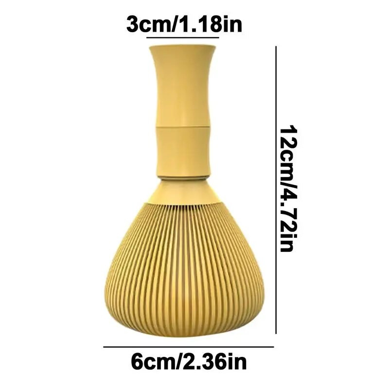 Dervos Matcha Japonijos Chasen šepetėlio įrankiai Matcha Žaliosios arbatos miltelių Daugkartinio naudojimo miltelių plaktuvui Tradicinis Matcha ceremonijos priedas