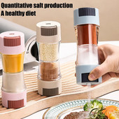 Soľnička na koreničku s otvormi na nalievanie, dvojitá nádoba na korenie na jedálenský stôl, organizér na korenie, predmety pre domáce hotely