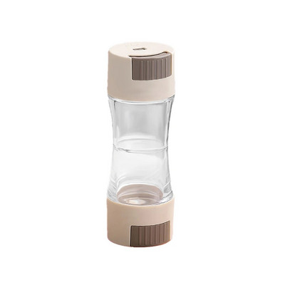 Soľnička na koreničku s otvormi na nalievanie, dvojitá nádoba na korenie na jedálenský stôl, organizér na korenie, predmety pre domáce hotely