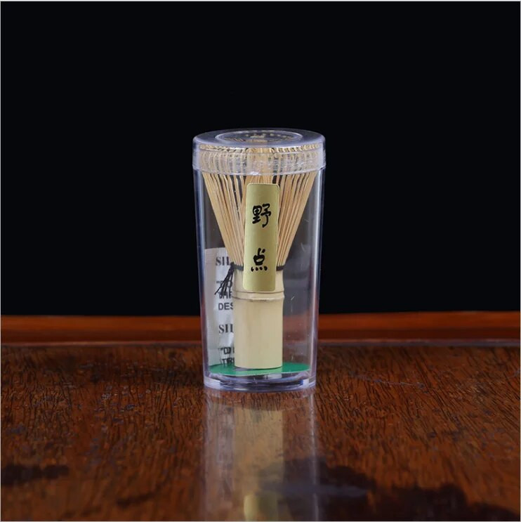 Japoniškos ceremonijos bambuko „Matcha“ praktiški miltelių šluotelė Kavos žaliosios arbatos šepetėlis „Chasen“ įrankis malūnėlio šepečiai arbatos įrankiai