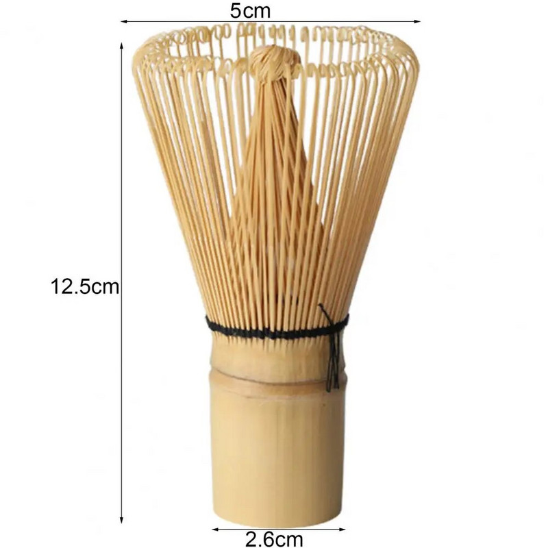 Ceremoninis kvapą išlaikantis tradicinis žaliosios arbatos miltelių plaktuvas Matcha