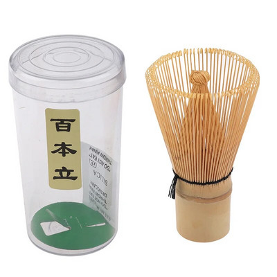 Japoniška ceremonija Bambuko 64 Matcha Miltelių Plaktuvas Žalioji arbata Chasen Šepetėlis Įrankiai Arbatos rinkiniai Žaliosios arbatos rinkinio priedai