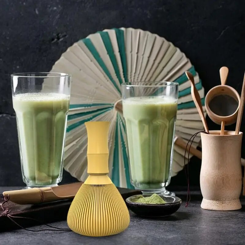 Dervos Matcha Japonijos Chasen šepetėlio įrankiai Matcha Žaliosios arbatos miltelių Daugkartinio naudojimo miltelių plaktuvui Tradiciniai Matcha įrankiai