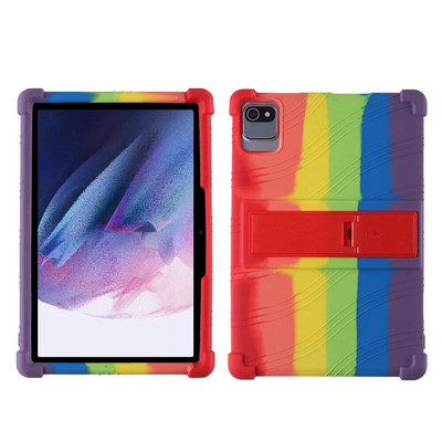 For Moderness Tablet MB1001 10,1 colio dėklas, skirtas Okaysea 10.1 / Velorim 10 Tablet minkštas silikonas, reguliuojamas galinis dangtelis, stovo korpusas