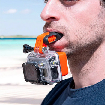 За Gopro 12 аксесоари Surfing Shoot Surf Dummy Mouth Teeth Braces Holder Mount Kit For /DJI pocket 3 /Insta360 ace pro Camera