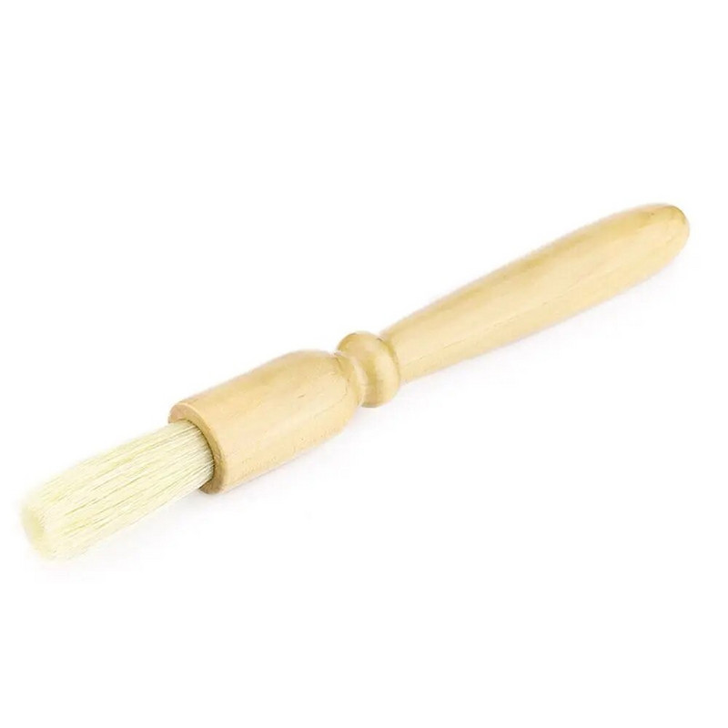 Arbatinuko valymo priedai Medinė rankena Natūrali kavos malūnėlis Kavos miltelių šepetys Valymo šepečiai Šereliai