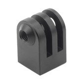 Mini trikojo tvirtinimo aliuminio adapterio keitiklio laikiklis 1/4 colio varžtas, skirtas Gopro Hero 10 9 8 Osmo Action 2 Insta360 One X2 kamerai