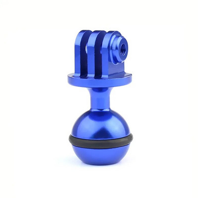 1-palcový adaptér s guľovou hlavou, 1/4" skrutka, pevný držiak, motýľový klip pre zrkadlovku GoPro, podvodný potápačský držiak, svorka na svetlo