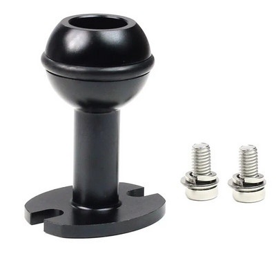1-palcový adaptér s guľovou hlavou, 1/4" skrutka, pevný držiak, motýľový klip pre zrkadlovku GoPro, podvodný potápačský držiak, svorka na svetlo