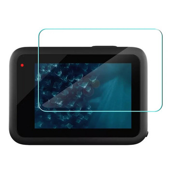 Закалено стъкло за Go Pro Hero 12/11/10/9 Черен HD прозрачен протектор против надраскване на екрана Закалено фолио за GoPro Hero 9 10 11