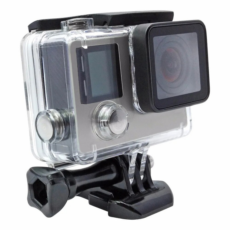 „Go Pro Accessories“ vandeniui atsparus korpuso dėklas, skirtas „Gopro Hero 3+/4“ povandeniniam nardymui apsauginis dangtelis