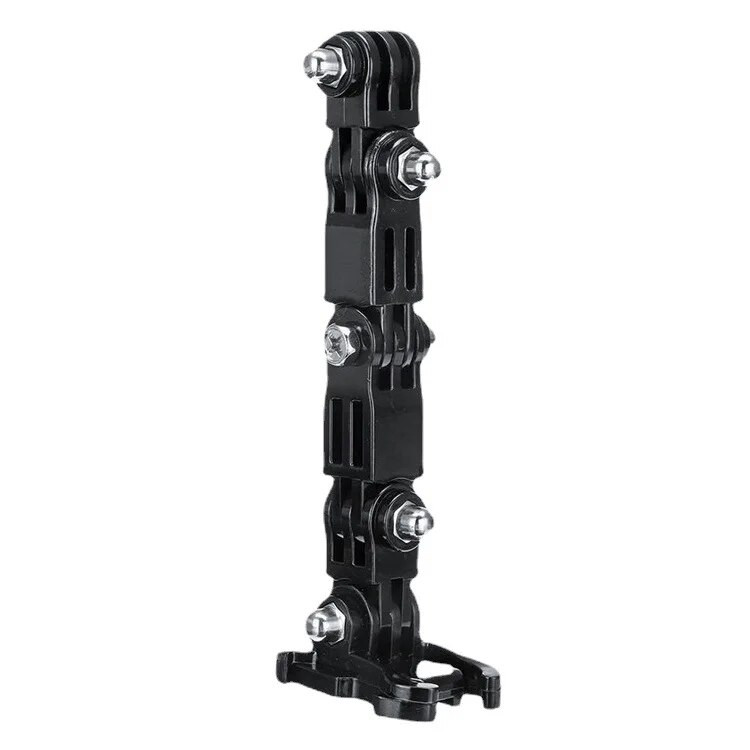 DJI Action2 priekinio šoninio šalmo priedų rinkinio J formos sagties pagrindo atramos laikiklis, skirtas Insta360 one x2 RS GoPro 10 9 Xiaomi Yi