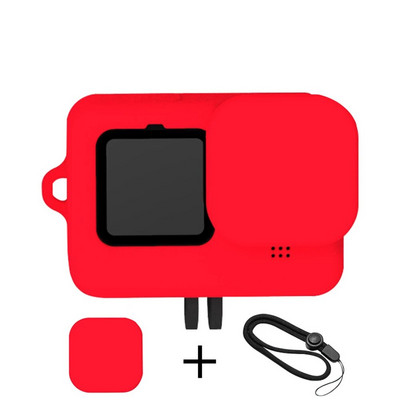 Gopro Hero 9/10 Black Accessories Dėklas Apsauginis Minkštas Standartinis Korpusas Guminis Silikoninis Korpusas Apsauga, skirta Go Pro Hero9/10