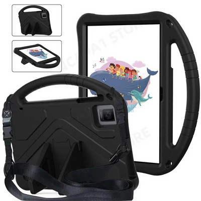 Prenosné puzdro z EVA peny odolné voči nárazom pre Teclast T40HD 2023 10,4" tablet PC pre deti so zadným stojanom