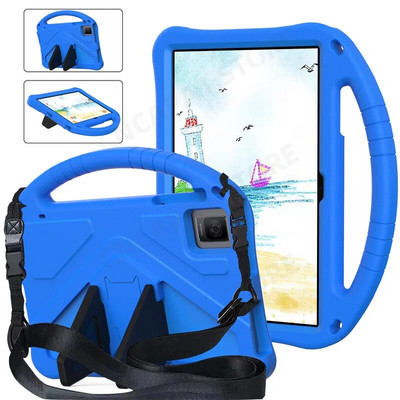 Prenosné puzdro z EVA peny odolné voči nárazom pre Teclast T40HD 2023 10,4" tablet PC pre deti so zadným stojanom
