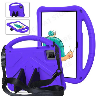 Prenosné puzdro z EVA peny odolné voči nárazom pre Teclast T40HD 2023 10,4" tablet PC pre deti so zadným stojanom