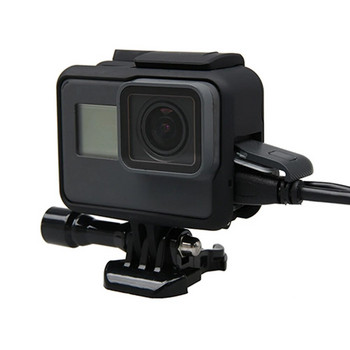 Калъф с защитна рамка за GoPro Hero 7 6 5 Черна екшън камера Поставка за капак на корпуса за Go pro Hero 7 6 5 Аксесоар