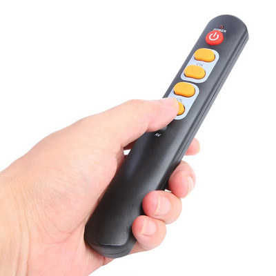 Universal 6 Key Learning Remote Control Big Yellow Button Copy Infrared IR Remote Controller for Smart TV Box STB DVD DVB VCR