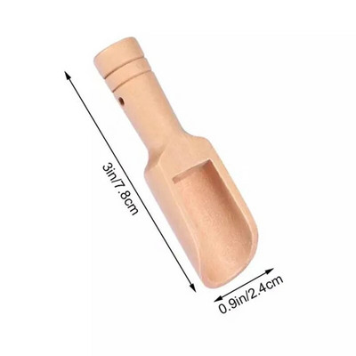 Arbatos šaukštelis Arbatos kastuvas Mažas druskos kastuvas Pieno miltelių samteliai Natūralūs bambukiniai kiniški Kongfu arbatos ceremonijos arbatos reikmenys