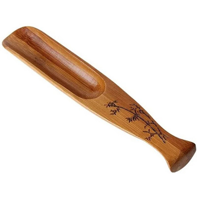 Didelis pasiūlymas žuvies formos arbatos šaukštelis Bambuko arbatos šaukštelis arbatos rinkinys Kung Fu arbatos rinkinio priedai