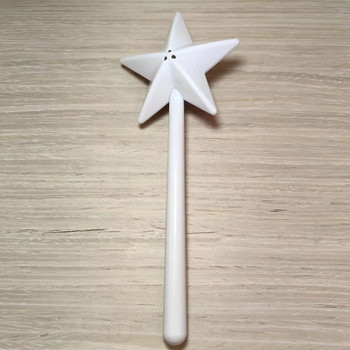 1 τεμ. Kawaii Fairy Star Stick Stick Salt & Pepper Shaker Μαγικό ραβδί Spices Dispenser Δημιουργικό μπουκάλι ελέγχου αλατιού κουζίνας 1/3 τρύπα