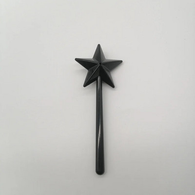 1 vnt Kawaii Fairy Star Stick Stick druskos ir pipirų plaktuvas Magic Wand prieskonių dozatorius Kūrybinis virtuvės druskos kontrolės butelis 1/3 skylės