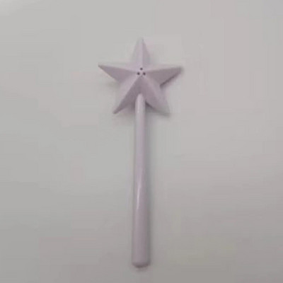 1 vnt Kawaii Fairy Star Stick Stick druskos ir pipirų plaktuvas Magic Wand prieskonių dozatorius Kūrybinis virtuvės druskos kontrolės butelis 1/3 skylės