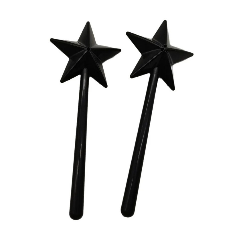 1 vnt Kawaii Fairy Star Stick Stick druskos ir pipirų plaktuvas Magic Wand prieskonių dozatorius Kūrybinis virtuvės druskos kontrolės butelis 1/3 skylės