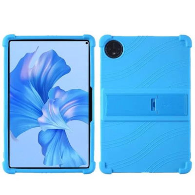 Minkštas silikoninis dangtelis, skirtas Realme Pad 2 2023 11,5" dėklas vaikams, saugaus stovo Protector Funda su 4 smūgiams atspariomis oro pagalvėmis