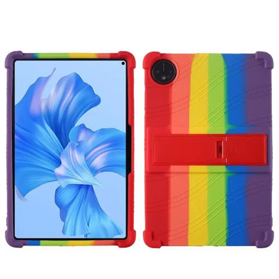 Minkštas silikoninis dangtelis, skirtas Realme Pad 2 2023 11,5" dėklas vaikams, saugaus stovo Protector Funda su 4 smūgiams atspariomis oro pagalvėmis