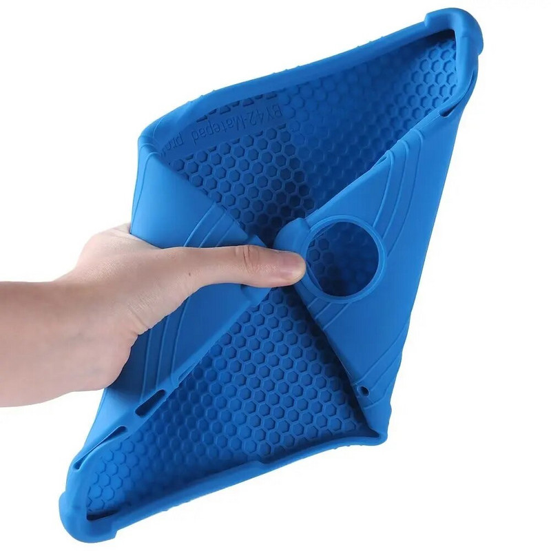 Minkštas silikoninis dangtelis, skirtas Realme Pad 2 2023 11,5" dėklas vaikams, saugaus stovo Protector Funda su 4 smūgiams atspariomis oro pagalvėmis