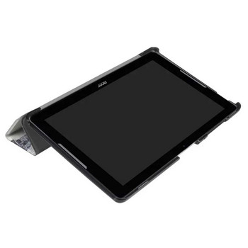 Интелигентен калъф с фолио с магнит от полиуретанова кожа Castor за Acer Iconia Tab 10 A3-A40/Acer Iconia Tab 10 B3-A30 калъф за таблет