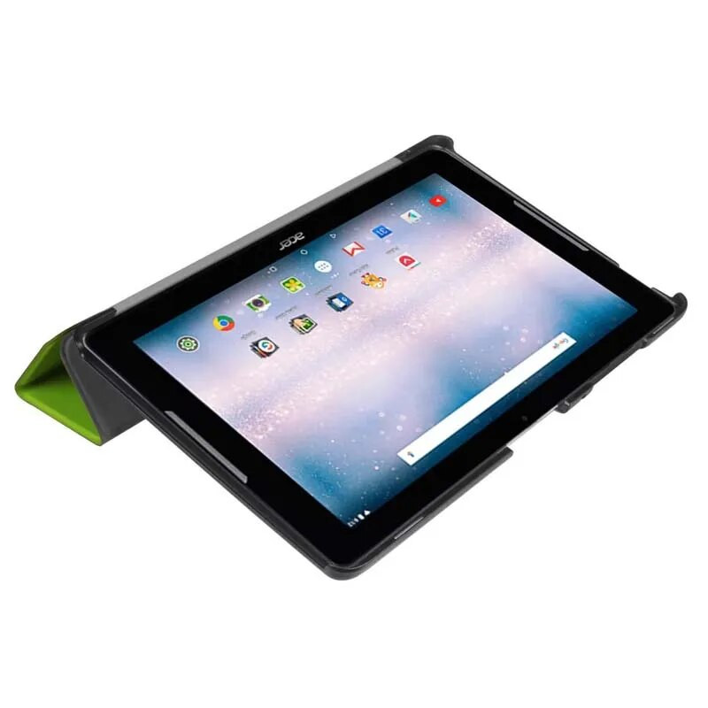 Castor pu odinis stovas išmanusis folio magnetinis dėklas skirtas Acer Iconia Tab 10 A3-A40/Acer Iconia Tab 10 B3-A30 planšetinio kompiuterio dėklo dangtelis