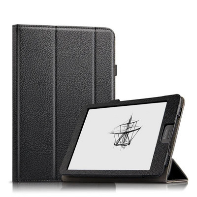 „Funda For Onyx Boox Nova 3“ dėklas su rankiniu dirželiu 7,8 colio el. knygos trigubai sulankstytas stovas, magnetinis PU odinis dangtelis