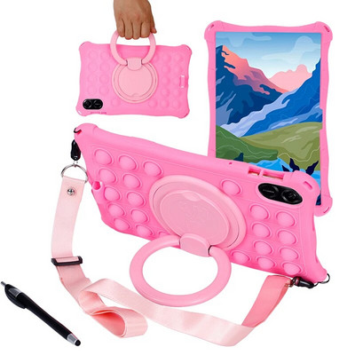 Mielas silikoninis vaikiškas dėklas, skirtas Huawei Honor Pad X8 Pro 11,5 colio 2023 planšetinio kompiuterio stovo dangtelis, skirtas Honor Pad X9 11,5" su pečių dirželiais