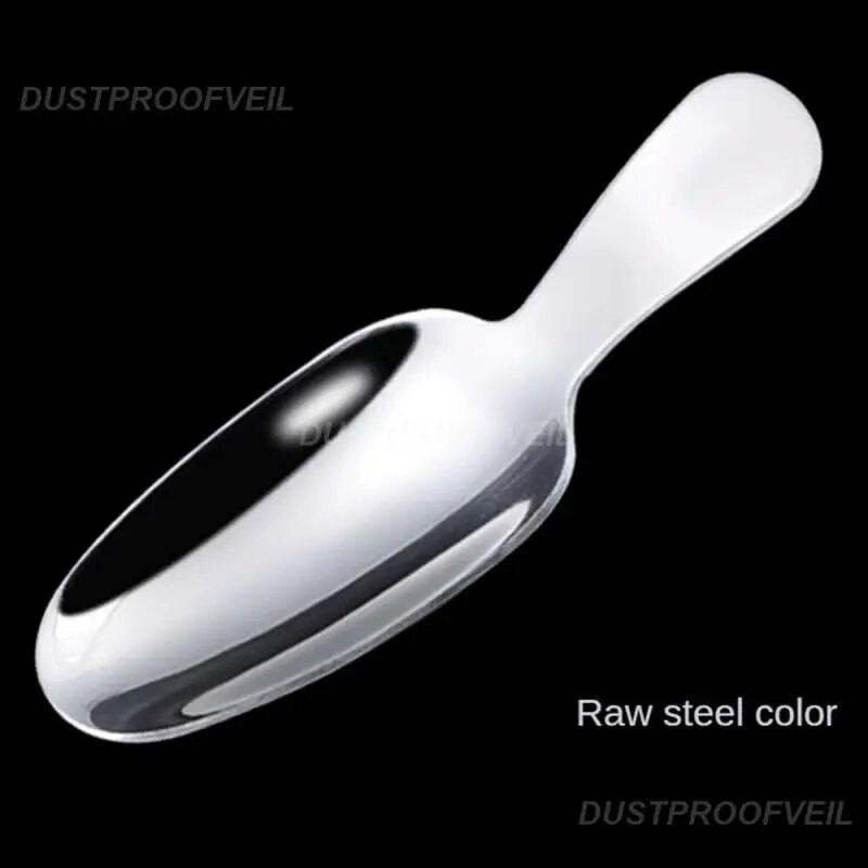 Nerūdijančio plieno arbatinis šaukštelis Patogus nerūdijančio plieno šaukštelis pagardų šaukštas kavos šaukštas patvarus trumpa rankena virtuvės įrankiai mini